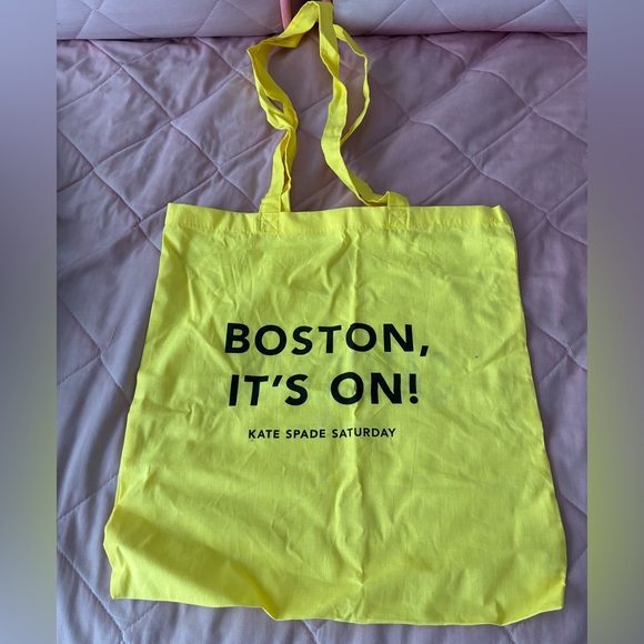 Handbags - Vibrant Yellow Boston Tote NEW